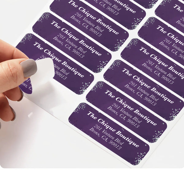 custom address labels